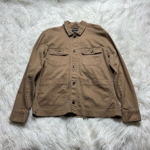 Rails Tobacco Franklin 4-Pocket Utility Trucker Coat Jacket